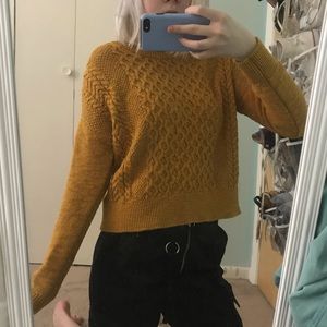 Dark Yellow Sweater